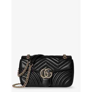 Gucci Women Gg Marmont Leather Crossbody Bag